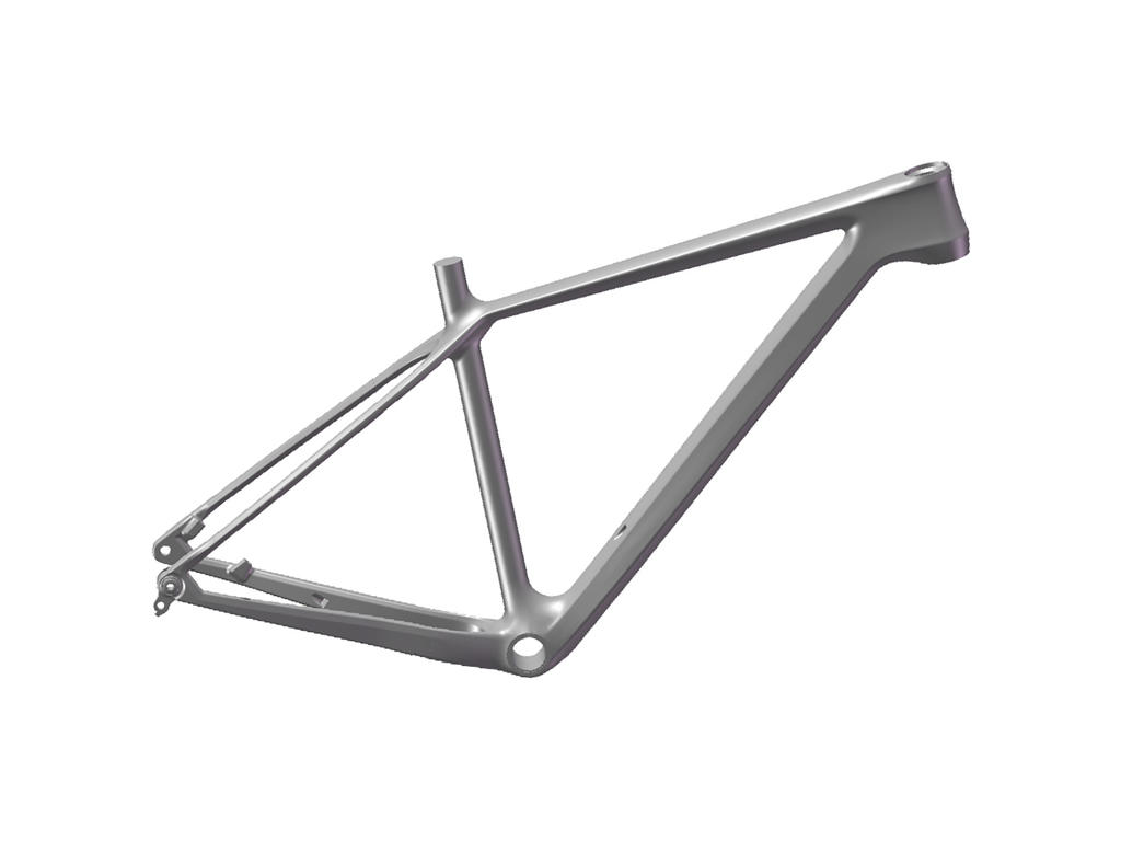 No Name Cykelramme   Mtb   Carbon   17"   No Painting fra Diverse