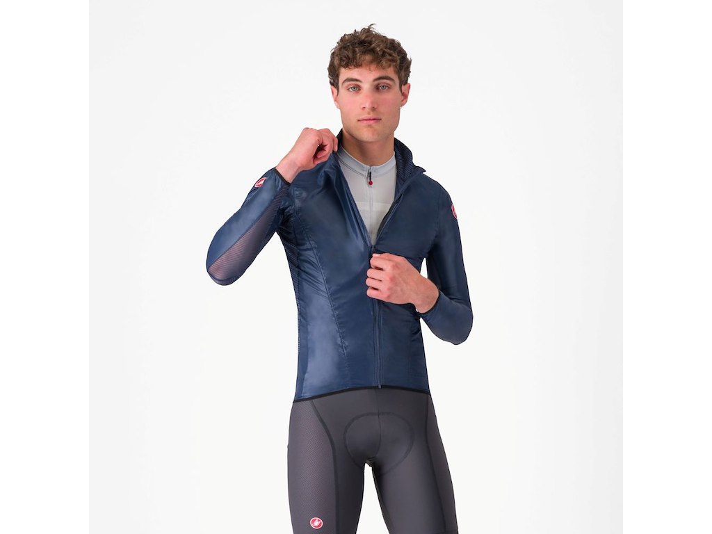 Aria Shell Jacket   Cykeljakke   Herre   Belgian Blue   Xl fra Castelli