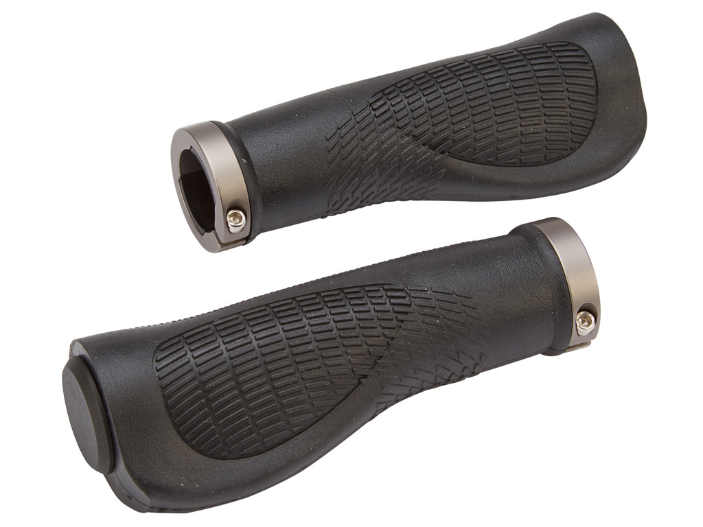 Håndtag   Ergonomiske   Sort   125 Mm Med Gel   Inkl. Skrue fra Bike Attitude