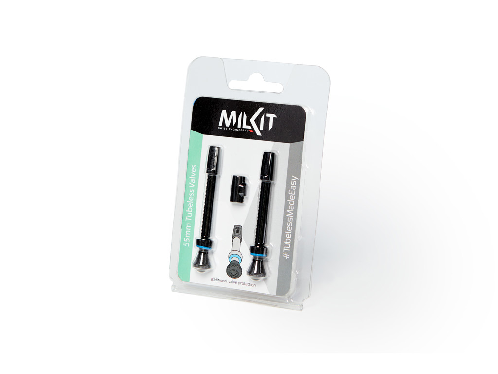 Valve Pack   2x 55 Mm Tubeless Ventiler fra Milkit