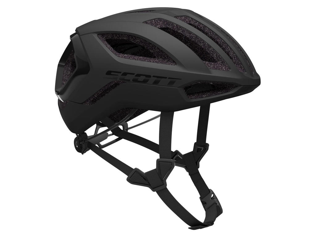 Centric Plus   Cykelhjelm   Stealth Black   Str. 51 55 Cm fra Scott