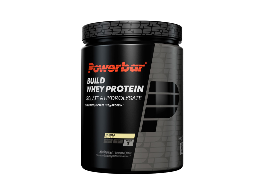 Build Whey Protein   Vanilje   550g fra Powerbar
