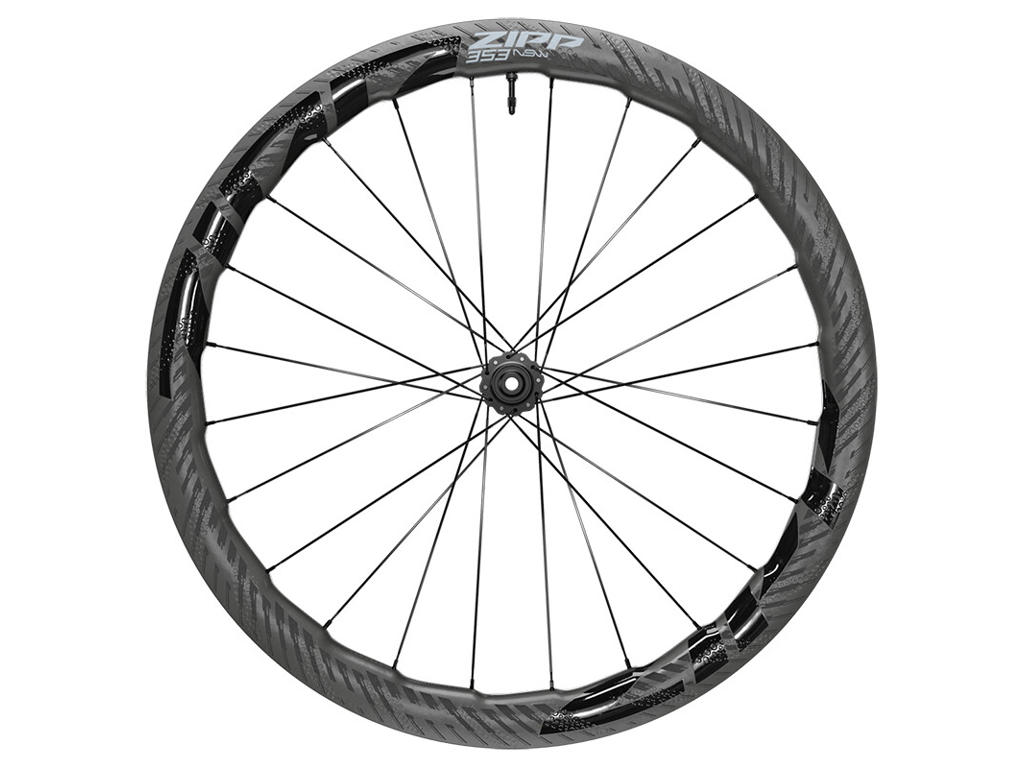 353 Nsw   Carbon Forhjul Til Disc   700c   Tubeless   45 Mm Profil fra Zipp
