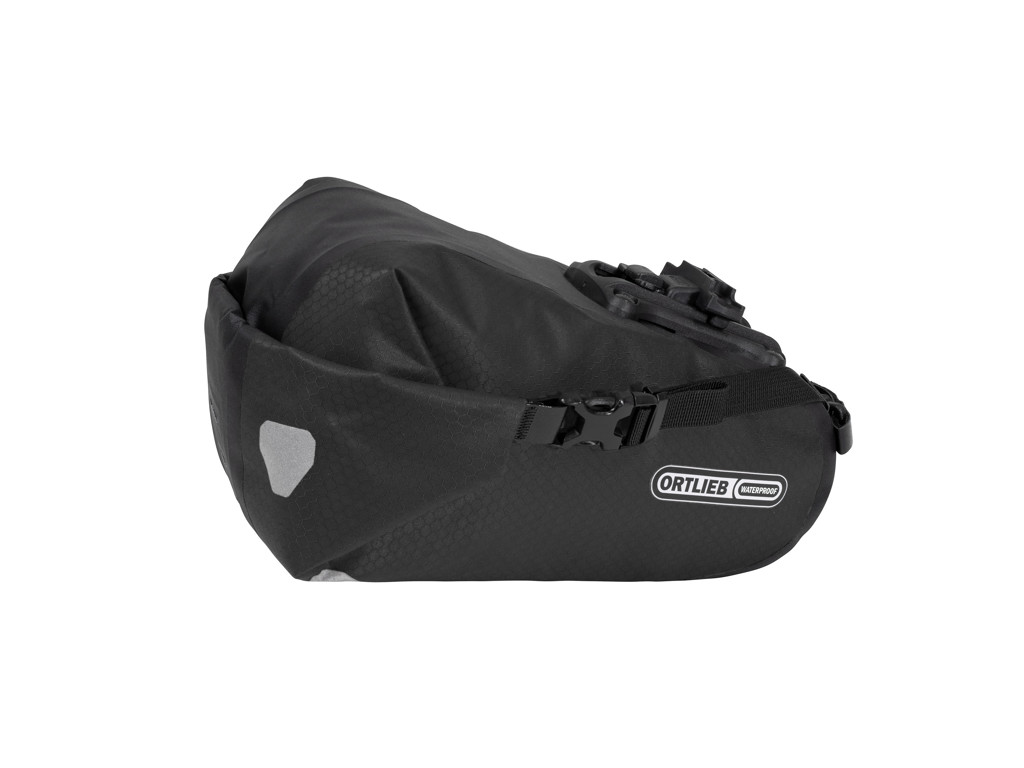 Two Sadeltaske   4,1 Liter   Mat Sort fra Ortlieb