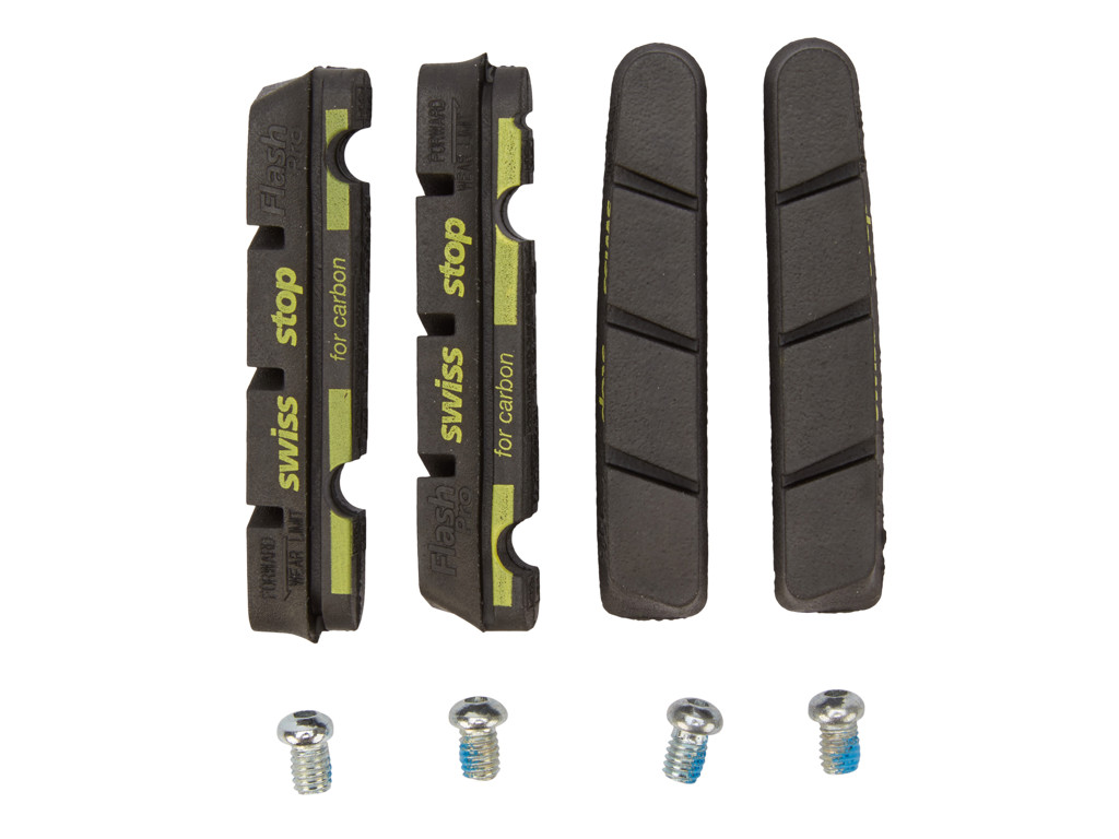 Bremsegummi   Flash Pro Black Prince Shimano fra Swissstop