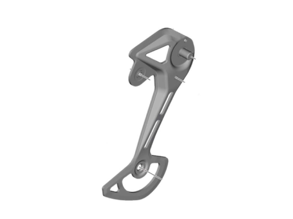 Deore   Yderplade Til Sgs Bagskifter   Rd M5100 fra Shimano