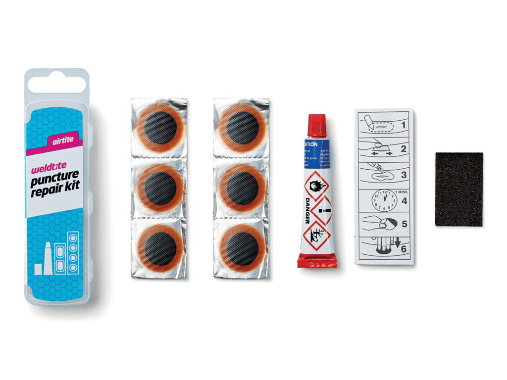 Airtete Puncture   Reparationskit fra Weldtite