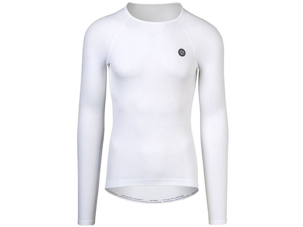 Everyday Ls Baselayer   Svedundertrøje   Lange ærmer   Herre   Hvid   S M fra Agu