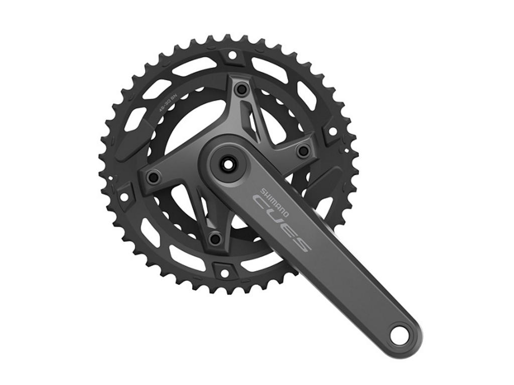 Cues Kranksæt   46 30t   11 10 9 Speed   170mm Pedalarm   Fc U6000 2 fra Shimano