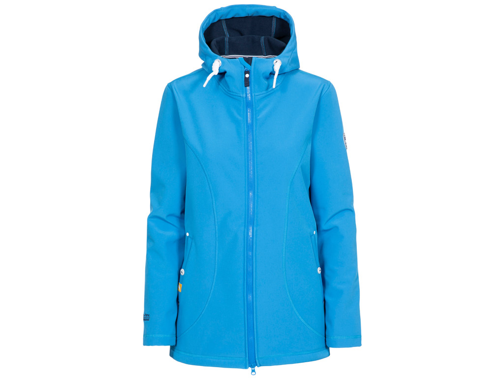 Kinsley   Dame Softshell Jakke  Blå   Str. S fra Trespass