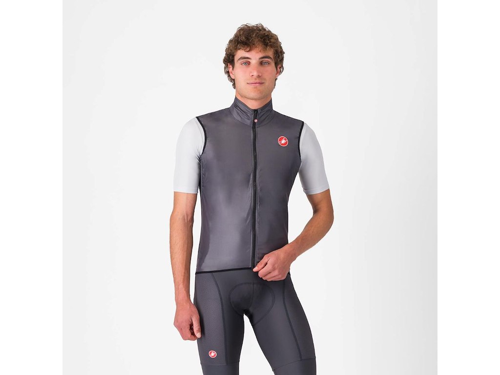 Aria Vest   Cykelvest   Dark Gray   S fra Castelli