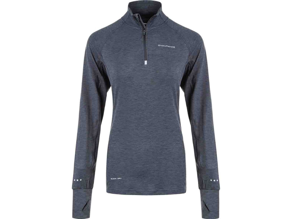 Canna V2 Melange Performance   Midlayer   Dame   Black    Str. 42 fra Endurance