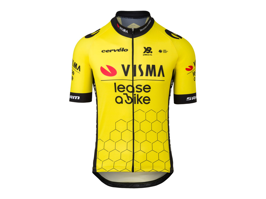 Team Visma | Lease A Bike   Cykeltrøje   Korte ærmer   Dame   Visma Lease A Bike   Xxl fra Rapidgear
