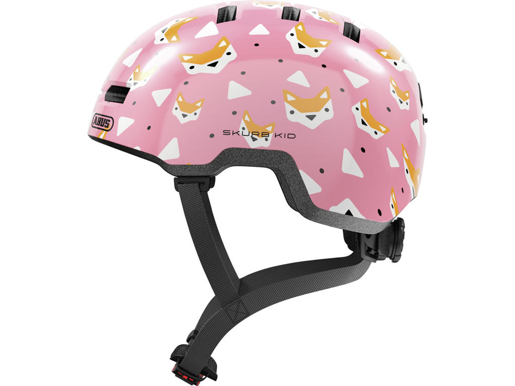 Skurb Kid   Cykelhjelm Til Børn   Str. 45 50 Cm   Rose Foxes fra Abus