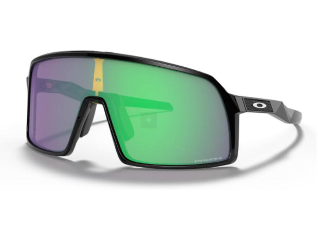 Sutro S   Cykelbrille   Prizm Jade   Poleret Sort fra Oakley