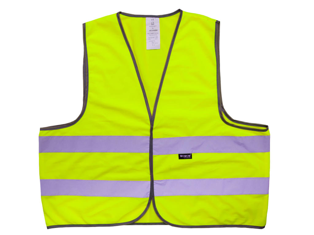 Mesh Gilet   Refleksvest Til Voksne   Neongul   Str. Xl fra Wowow