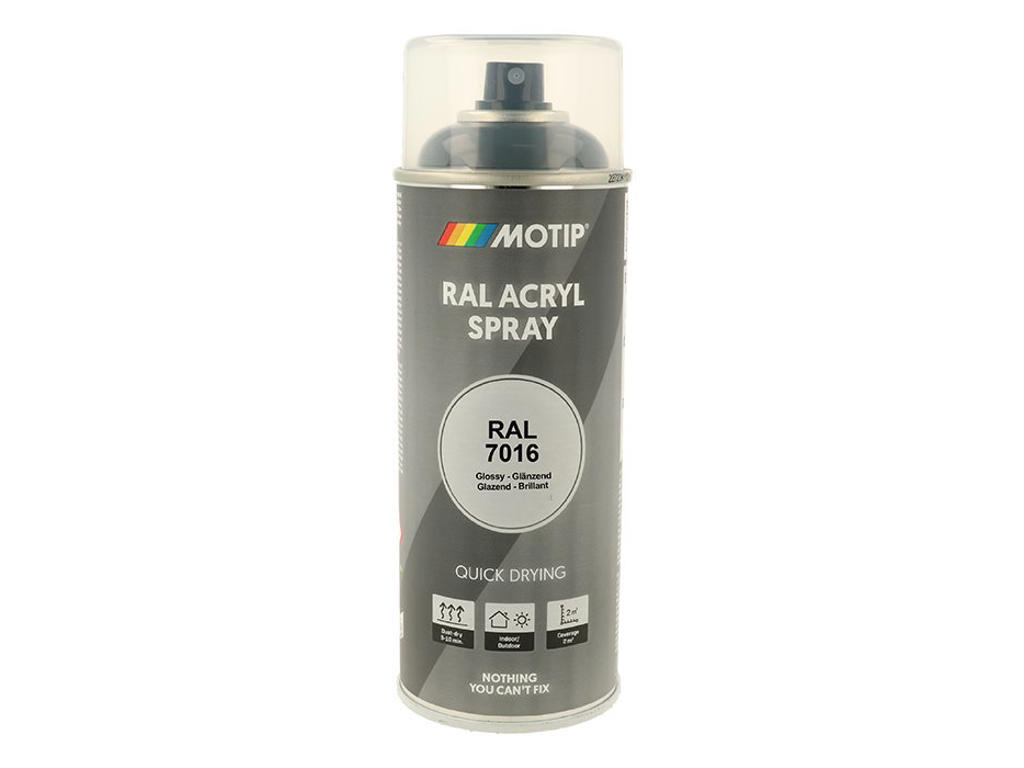 Ral 7016   Lak   High Gloss Anthracite Grey fra Motip