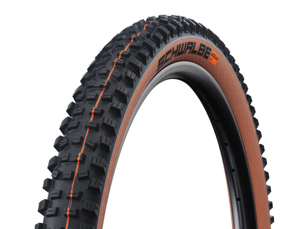 Hans Dampf Super Trail   Evolution Line Tle Foldedæk   29x2,60 (65 622) E 25   Bronze fra Schwalbe