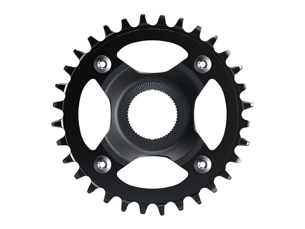 Steps   32 Tands Klinge Boost 12 Gear   Cr Em800  Uden Kædebeskytter fra Shimano