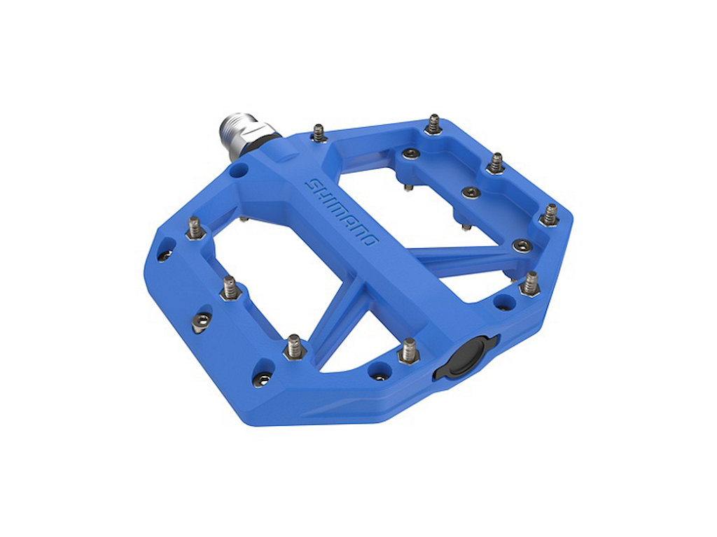Pd Gr400   Mtb Pedaler Platform   Bmx Dh   Blå fra Shimano