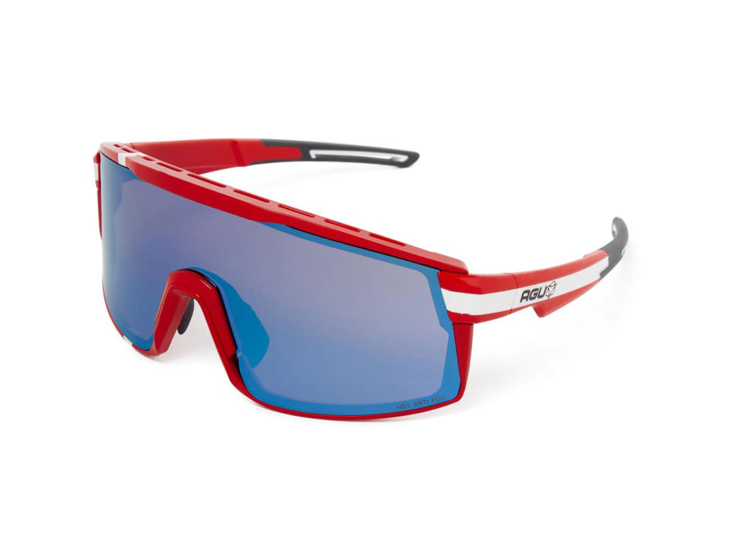 Verve Hdii Denmark   Limited Edition   Cykelbrille   3 Sæt Linser   Rød Hvid fra Agu