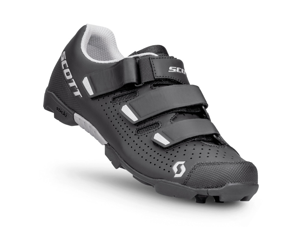 Comp Rs Mtb Cykelsko Sort Sølv Dame (skostørrelse: 41) fra Scott