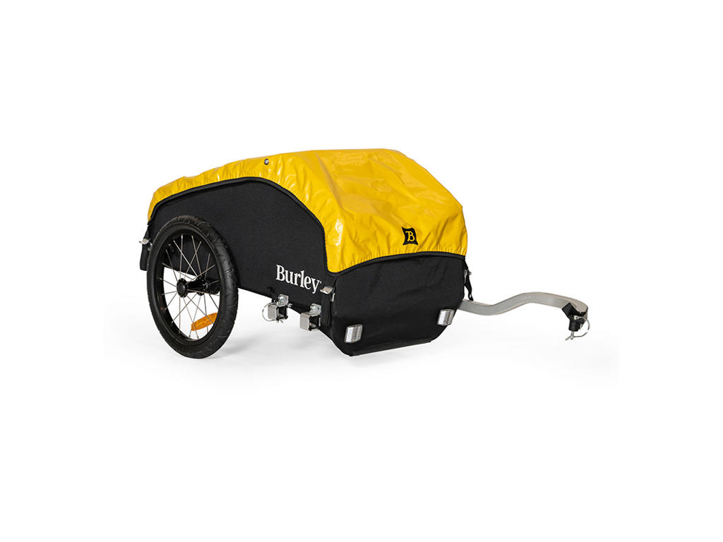 Cargo Nomad   Cargo Cykeltrailer   Sort Gul fra Burley