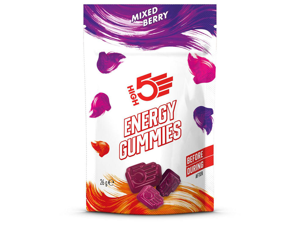 Energy Gummies   Vingummi Med Frugtsmag   26 Gram fra High5