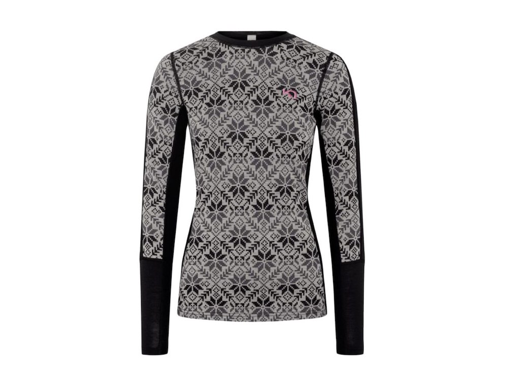Anna   Merino   Baselayer   Sort   Xs fra Kari Traa