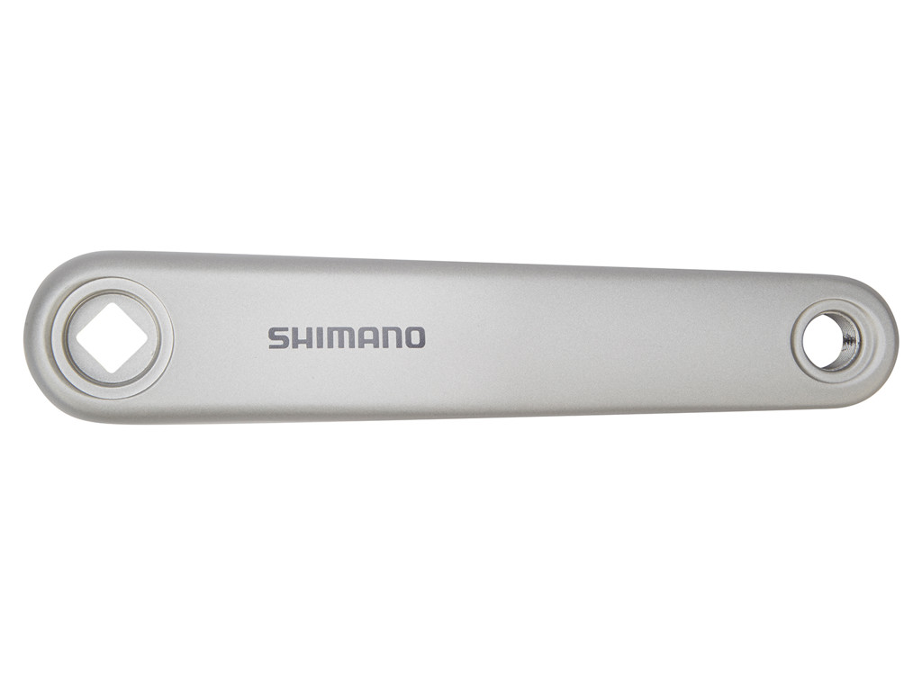 Steps   Pedalarm Højre Side Til Fc E5000   170mm Lang   Firkant Fit   Sølv fra Shimano