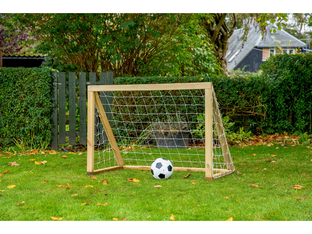 Classic Micro Natur   Foldboldmål I Træ   125x100 Cm fra Homegoal
