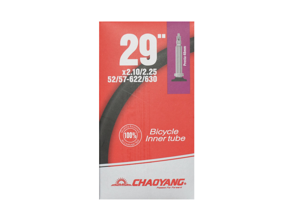 Slange 29 X 2.10 2.25 Med 48mm Lang Racerventil fra Chaoyang