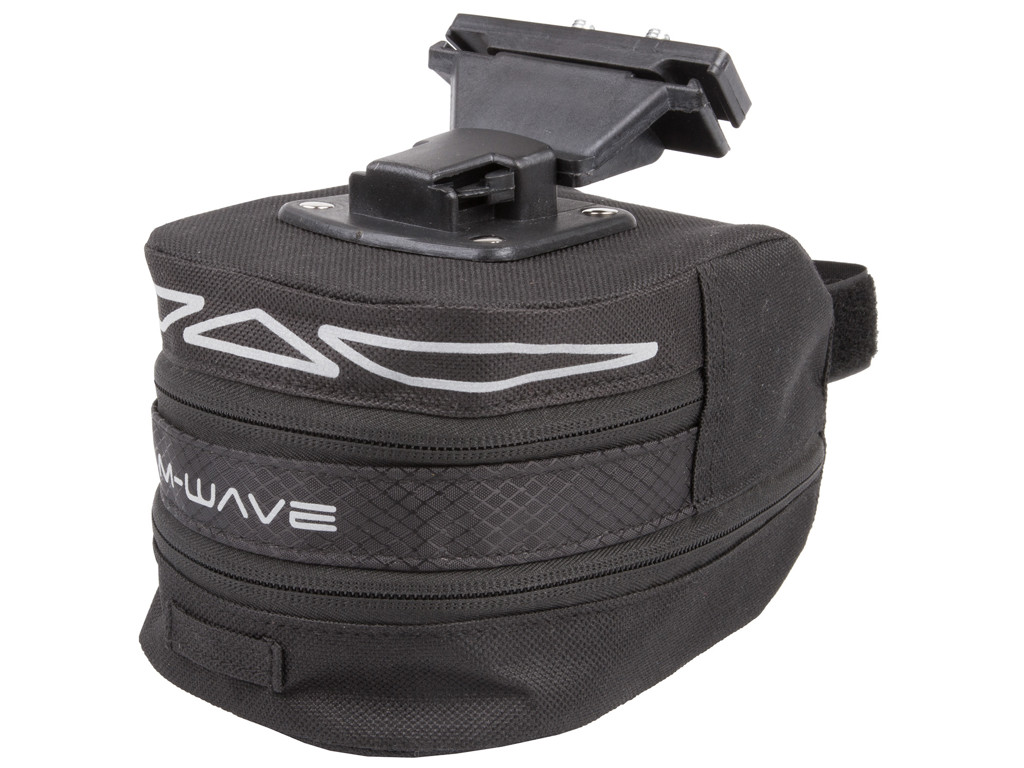 M Wave Tilburg M   Cykeltaske Til Sadel   Clip On System   Sort   Str. 1   1.7 Liter fra M-wave