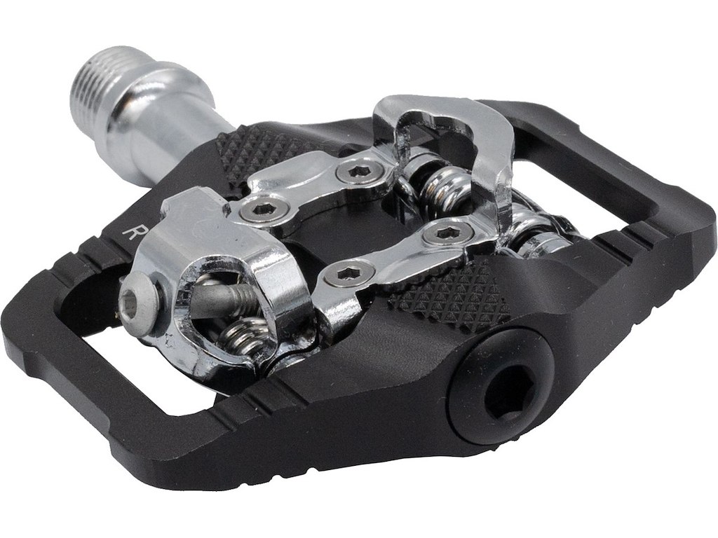 Mtb Gravel Pedal   Alu   Spd   Inkl Klamper   Sort fra Bike Attitude