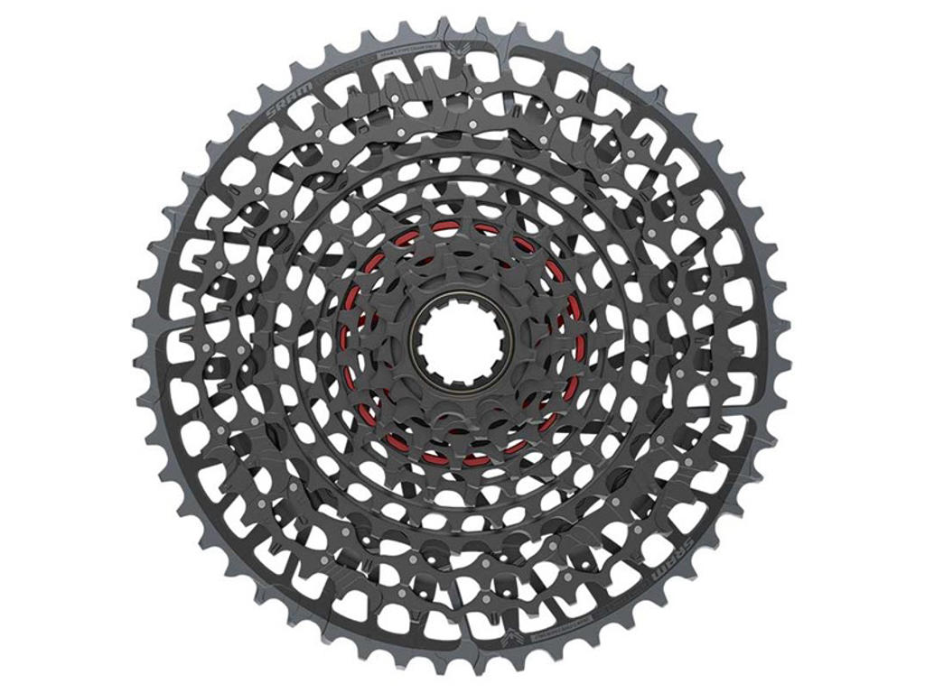 Kassette   Xg 1295 T Type Eagle   12 Speed   10 52t   Sort Sølv fra Sram