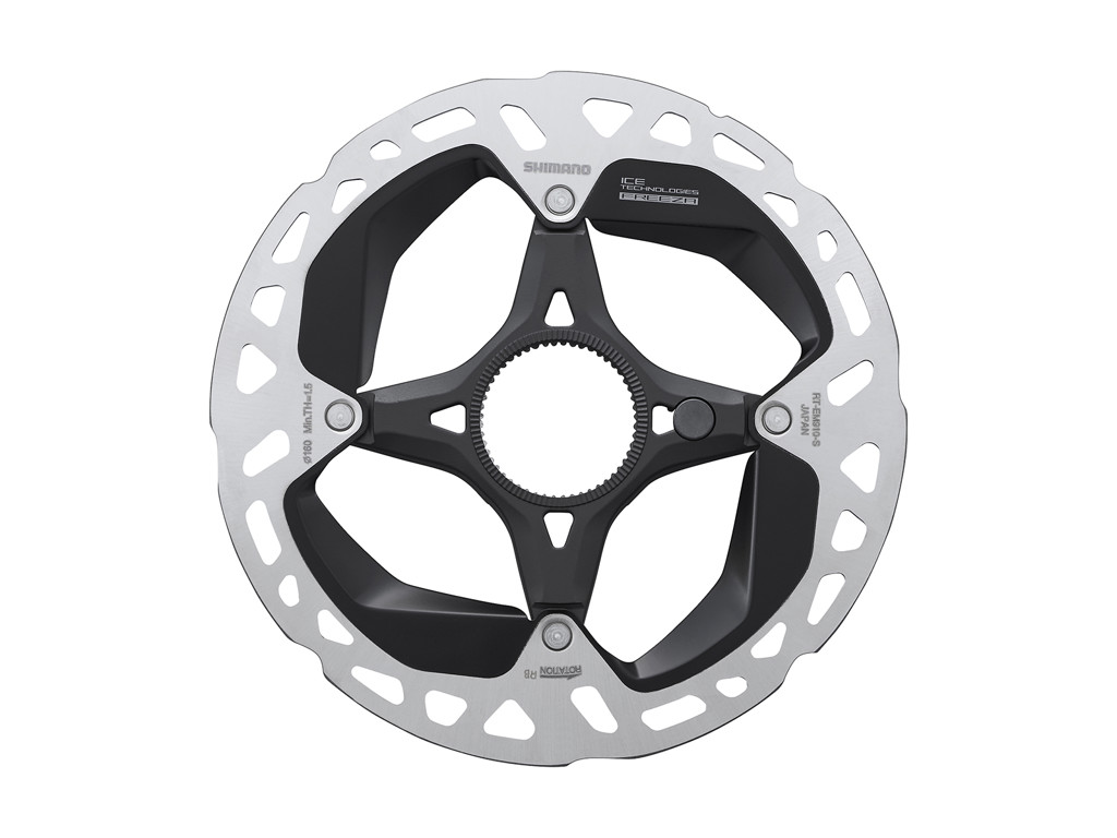 Em910 Rotor   Ice Tech Em910 Ext   160 Mm Med Ice Tech Freeza   Til Center Lock fra Shimano
