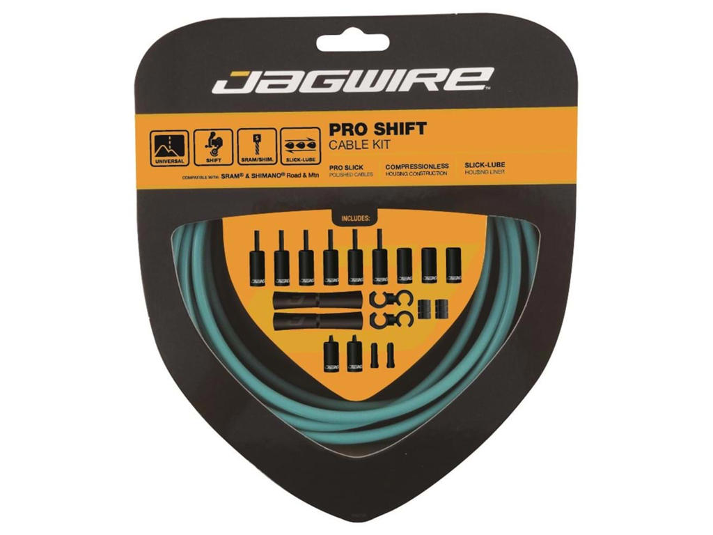 Pro Shift   2x Gearkabe    Pro Shift   2x Gearkabel Sæt   Road Mtb   Bianchi L Sæt   Road Mtb   Bianchi fra Jagwire