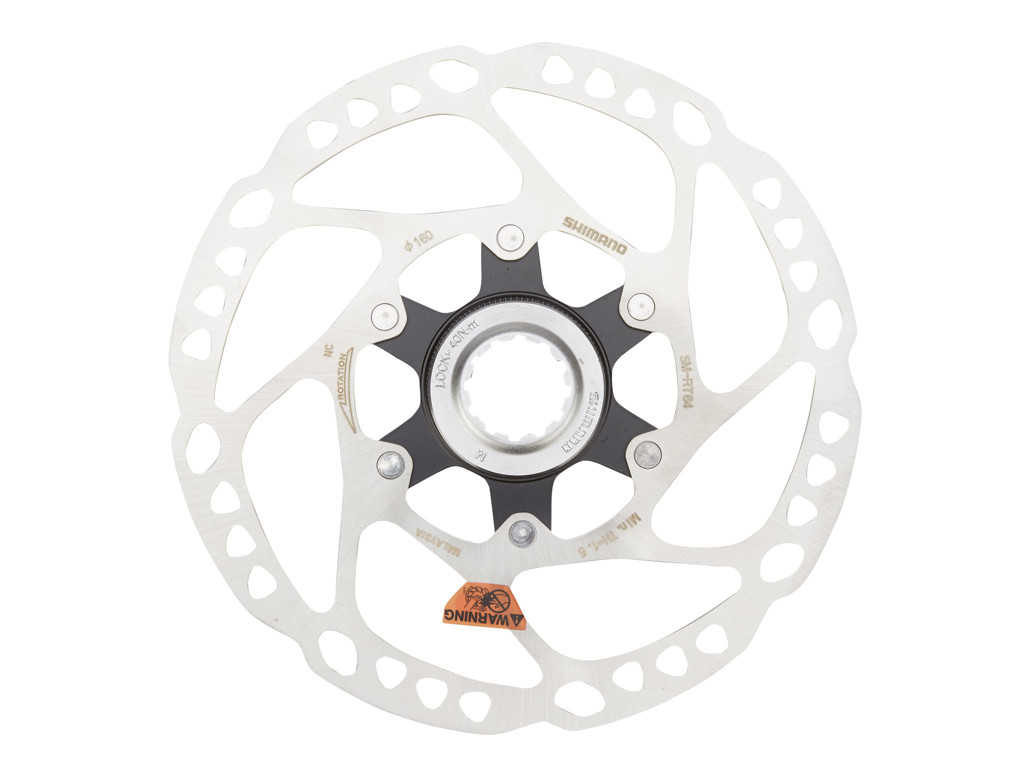 Deore   Rotor For Skivebremser 160mm Til Center Lock fra Shimano