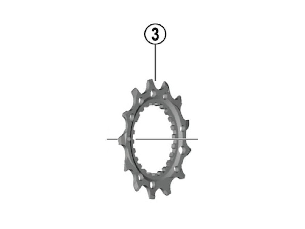 Xtr M9200 Klinge 13 Tands Til 12 Gears Kassette fra Shimano