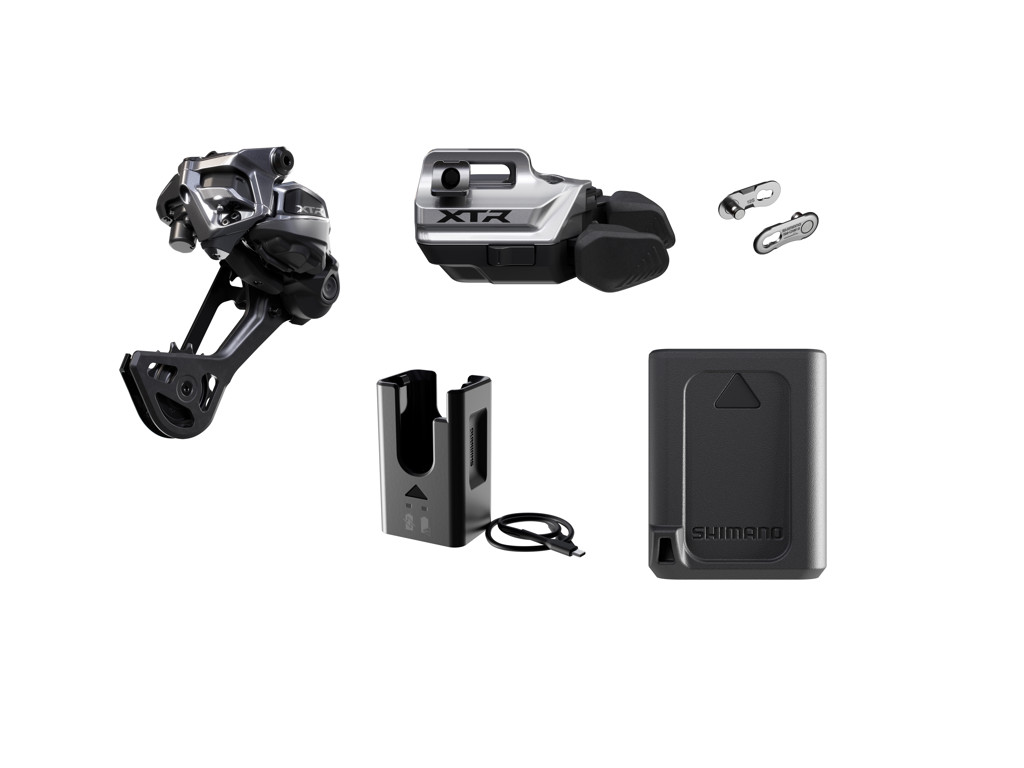 Xtr M9250   Opgraderingskit   Di2   Elektronisk   Sgs Og Trigger Til I Spec fra Shimano