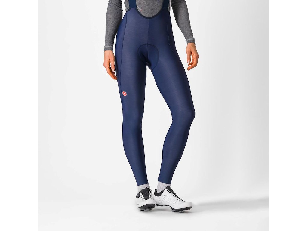 Espresso Women's Dt Bibtights   Cykelbukser M Pude   Dame   Belgian Blue   L fra Castelli