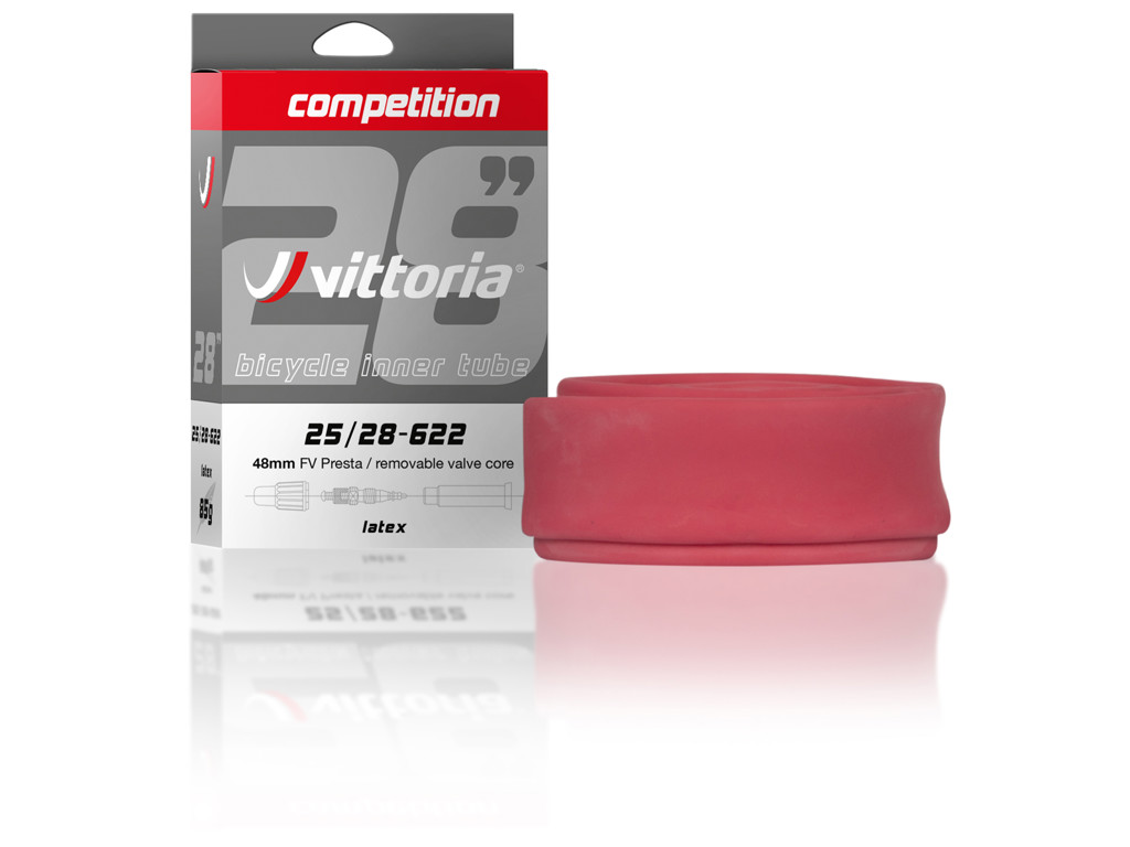 Latex Slange 700 X 25 28c Med 48mm Lang Ventil fra Vittoria