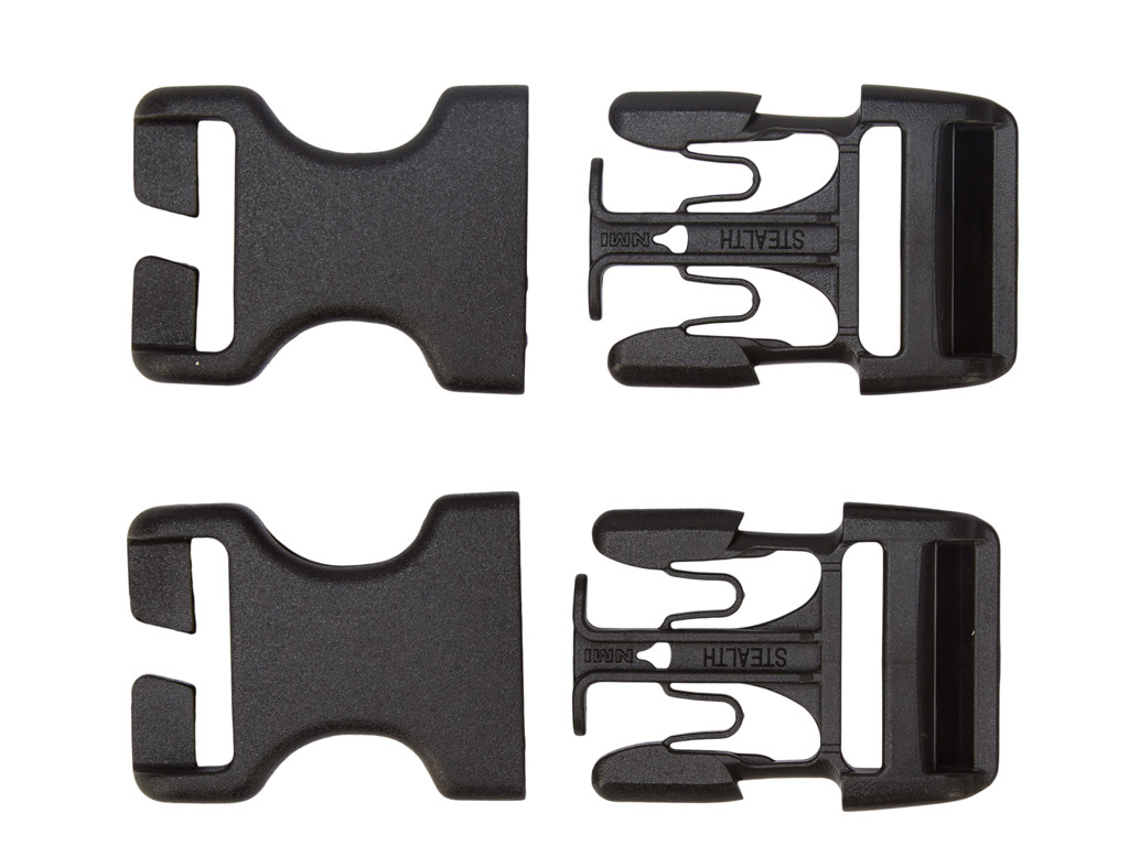 Stealth Spænder   25 Mm   2 Stk.   Sidelukning Af Back Roller Og Rack Pack Tasker fra Ortlieb