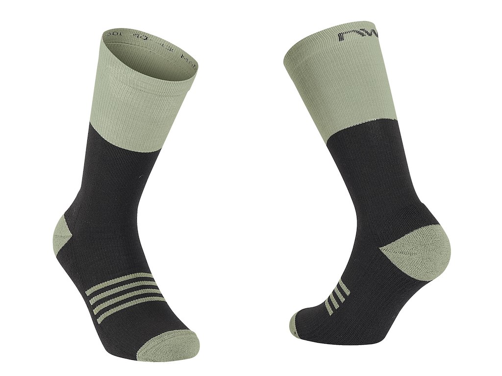 Extreme Pro High Sock   Cykelstrømper   Cottage Green   M fra Northwave