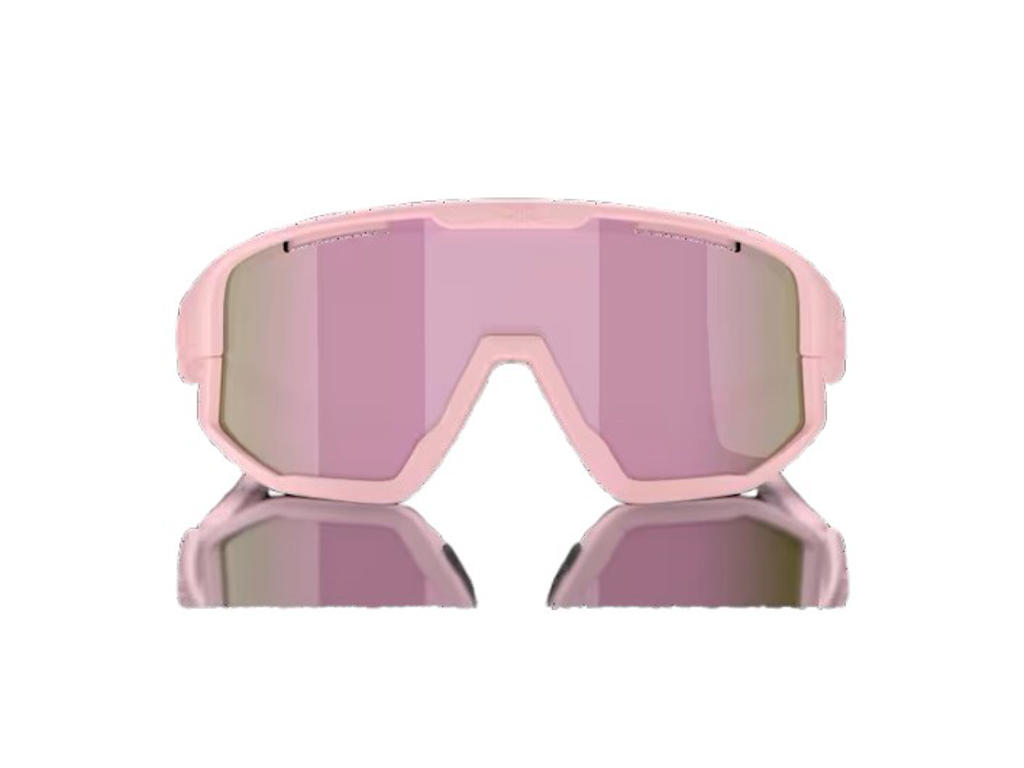 Fusion   Cykelbriller   Brown Rose Multicolour Lens   Matt Powder Pink fra Bliz