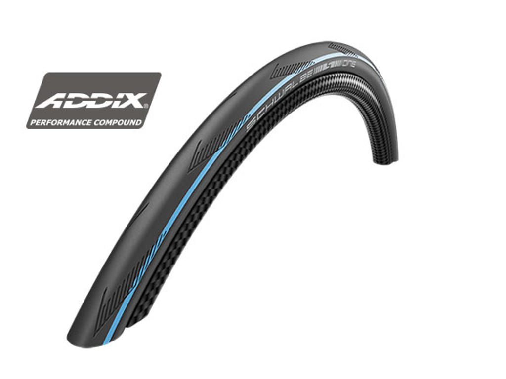 One Race Guard   Lite Foldedæk   700x25c (25 622) Sort Blå fra Schwalbe