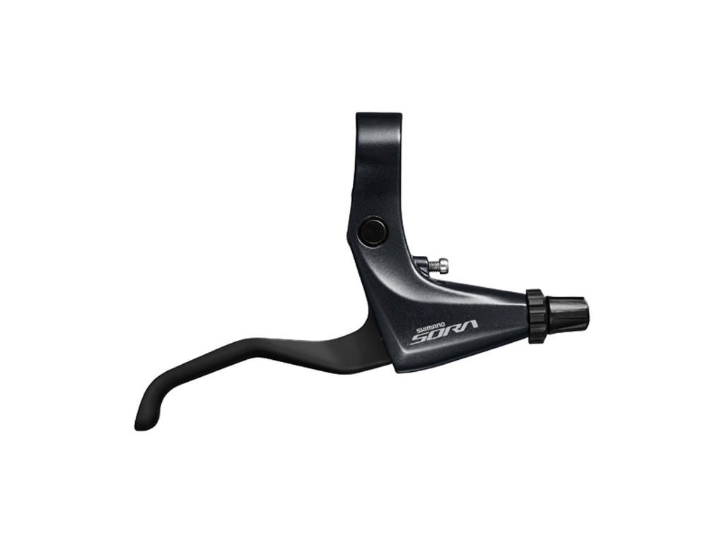 Sora Bl R3000   Bremsegreb Venstre   Flatbar Sort fra Shimano