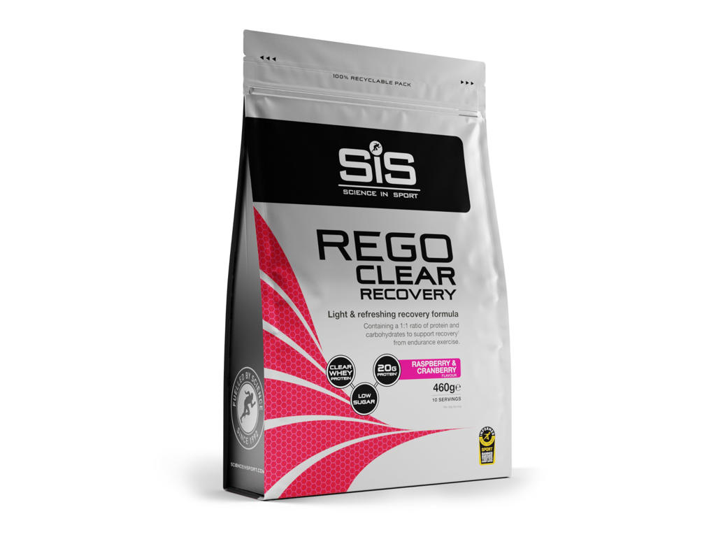 Sis Rego Clear Recovery Med Hindbær Og Tranebær 460 Gram fra Sis Science In Sport