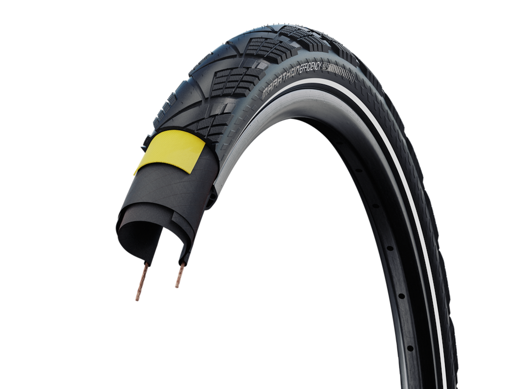 Marathon Efficiency Foldedæk 28x1,35 (35 622) Med Refleks fra Schwalbe