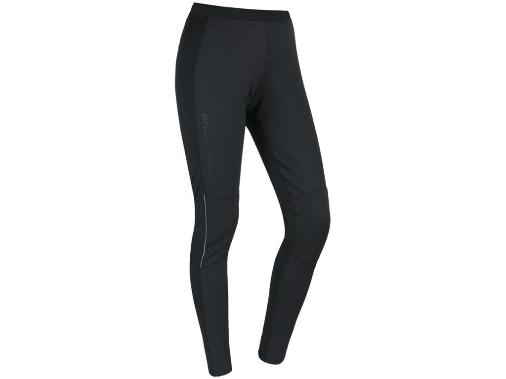 Mahana Windblock Xql   Løbeløbetights   Dame   Black    Str. 42 fra Endurance